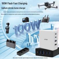 LKTOP 100W GaN Drone Charger for DJI Lito X1/Avata360/Neo2/Mini 5 Pro