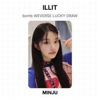 ILLIT bomb WEVERSE LUCKY DRAW Official Photocard MINJU