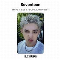 Seventeen HYPE VIBES SPECIAL FAN PARTY Official Photocard S.COUPS