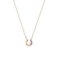 Vendome Aoyama Necklace K10 Pink Gold Horseshoe AJAN149140DI [Official]