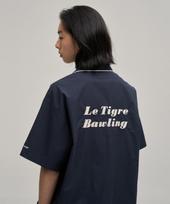 Le Tigre Tencel Pajamas Shirt (Navy) Navy/M