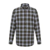 Ferraro Milano Pinpoint Multi-Check Shirt Khaki (Am0Dws45226) Khaki.Am0Dws452/095