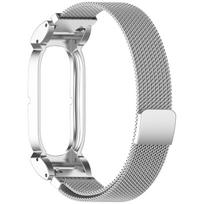 Nerūdijančio plieno apyrankė Magnetinė juosta-kilpa Google Fitbit Air išmaniajam laikrodžiui Priedai sidabras