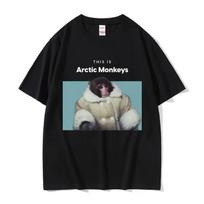 Funny This Is Arctic Monkeys Graphic TShirt Men Women Hip Hop Retro Punk Clothing T-shirt Casual Cotton Oversized T Shirts Tops XXL