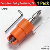 High Precision Tool Spring Positioning Screwdriver Bit Safe Stable Drill Bit Anti-Drop Durable Screw Driver Electric Drill geltona