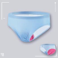 Women's Cycling Underwear with Silicone Pad - Breathable Quick-Dry Bike Shorts for Indoor Spinning and Outdoor Riding XXL mėlyna
