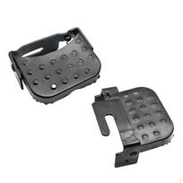 Bicycle Rear Pedal Electric Footpeg Anti-slip Lightweight Foldable Seat Footrest Pedals 11.8cmx9.8cm