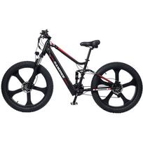 RANDRIDE Electric Bike Fat Tire1000W Motor Electric mountain bike Hydraulic Brake ebike YX90M 26*4.0 juoda