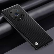 Luxury PU Leather Case For Honor Magic 4 Pro 4Pro 5G Back Cover Silicone Shockproof Protection Phone Case For Honor Magic4 Pro Honor Magic 4 Pro matinė juoda spalva