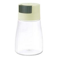 Salt Shaker Clear Precise Control Quantitative Each Press 0.5g Healthy Daily Intake Airtight Pepper Spice Dispenser Measuring Seasoning Bottle CDN žalia