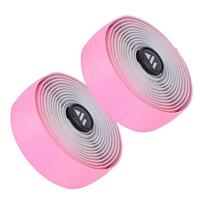 Road Bike Z pattern Dual color Gradient Handlebar Tape with Plugs Shock absorbing Comfortable for Riding PU+Foam Pink pink