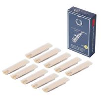 10pcs Eb Alto Saxophone Reeds Strength 1.0-3.5 Tone Sax Instrument Reed