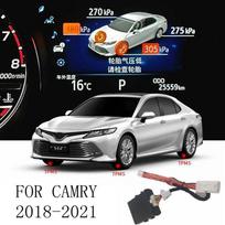 TPMS Tire Digital LCD Display Auto Security Alarm Tyre Pressure For Toyota Camry 2018 Gasoline model