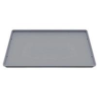 Nonslip Coffee Cup Drying Pad Heatproof Silicone Tray Replacement For Beverages Drainage Heat Damage Multipurpose Use šviesiai pilka spalva