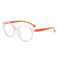 Children UV400 Transparent Blue Light Blocking Glasse Clear Lens Computer Glasses Kids Eyewear oranžinė
