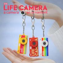 Retro Mini Digital 2K CCD Keychain Camera S168 for Photos and Videos 5x2