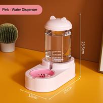 Cute Automatic Cat Feeder Large Capacity No Lag Pet Water Dispenser Convenient Cat Shape Cat Food Dispenser Pet Supplies