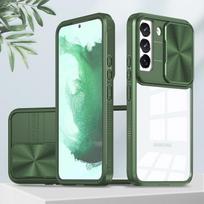 Camera sliding protection Case For Samsung Galaxy S22 Plus Ultra S20 S21 FE A12 A13 A03 A02S A03S A53 A73 S23 Shockproof Cover For Samsung S23