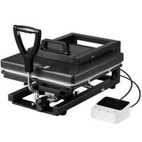 Hybrid Heat Press, 380 x 380 mm, 5-in-1 Multifunction, Heat Up Fast and Even, All-New Patented Design, Easy to Control, Sublimation Press Machine for