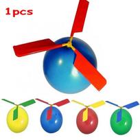 1-10Pcs Helicopter Balloon Portable Outdoor Playing Flying Ballon Plaything Birthday Party Decorations Kids Present Party Supplies Globos