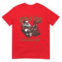 Santa Claus World Tour Rocking Around The Christmas Tree TShirt S
