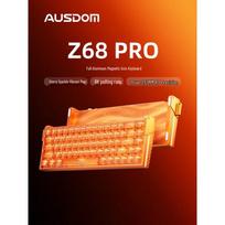 AUSDOM Z68pro All-Aluminum Magnetic Gaming Mechanical Keyboard