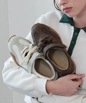 [ATT] Nomad Velcro Sneakers att1007 Ivory-230