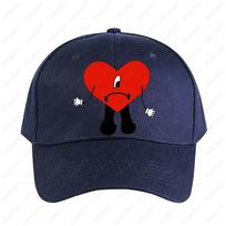 Un Verano Sin Ti Heart Cap Summer Woman Man Adult Peaked Hat Fashion Casual Adjustable Printed Baseball Caps Trucker Cap Adjustable