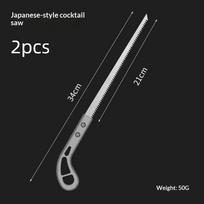 2/4 vnt. rankinis pjūklas, sodo pjūklas, 340 mm medžio apdirbimo pjūklas, mini pjūklas medienai ir sienų plokštėms pjauti 2PCS