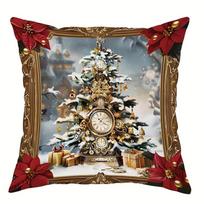 Multi-size New Year Steampunk Cushion Cover Pillowcases Merry Christmas Decoration  Pillow Cases High Quality Home Xmas Ornament 45x45cm