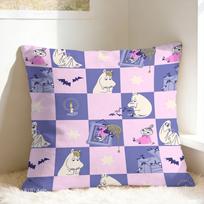 Cute M-Moomins Pillow Case  Graphic Pillow Cover Retro Trendy Cushion Cover For Sofa Bedroom Home Decor 40x40cm