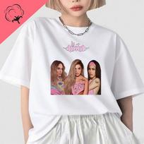 Lola Indigo Camiseta Two Side Printed World Tour T Shirt Camisa Fan Gifts Humor Spain Singer Cotton Oneck Fashion Top Clothes S