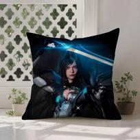 Game S-StellarES B-BladeS Pillow Case Anti-dustmite Pillowcase Invisible Zipper Silky Short Plush Sofa Cushion Cover 30x30cm