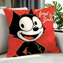 cartoon Felix the Cat Cushion Cover Cushion Cover Set 4Pcs 50x50 45x45 40x40 Pillowcase Decorative Sofa Home Decor 30x30cm