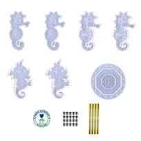 Silicone Mold for DIY Keychain Pendant Charm Epoxy Resin Jewellery Making 1