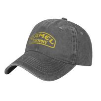 Camel Trophy Unisex Women Baseball Caps  Distressed Denim Caps Hat Vintage Outdoor Workouts Adjustable Headwear One Size