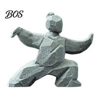 Miniature Tai Chi Statue Sculpture, Compact Kung Fu Martial Arts Decor for Desk, Detailed Replica Tea Table & Curio Shelf, Multifunctional Pet Scholar