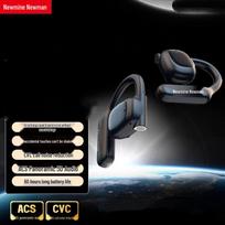 Newman Q9 Pro Bone Conduction Open-Ear Bluetooth Headphones juoda