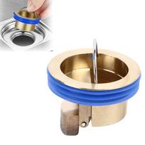 2 Pack Brass Backflow Preventer Core Anti Slip Design Floor Strainer Sewer Core  Balcony auksas
