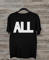 New All Band Logo Classic Short Sleeve Black All Size TShirt S
