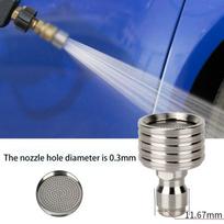 High Pressure Wash Gun Shower Sprayer Nozzle Tip With 1/4  Quick Plug For Quick Hitch  Cars Garden Urban Tool