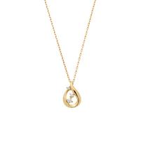 Necklace K18 Yellow Gold Diamond AGVN662340DI [Vendome Aoyama] [Official]