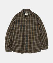 Diamond Leila Teal Oasis Check Shirt S160 Olive Brown Olive Brown/M
