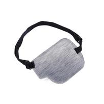 Soft Single Eye Patch 3D Strabismus Eye Patches Amblyopia Eye Patches  for Right or Left Eye grey-left