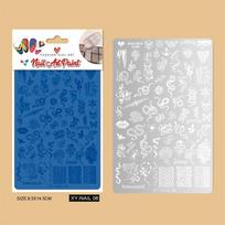 9.5X14.5Cm Didelio Dydžio Nagų Spaudų Plokštelės Drugelio Gėlės Gyvatės Dizainai Nagų Dailės Šablonas Pasidaryk Pats Nagų Dekorui Trafaretai XY-NAIL 06