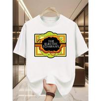 European sizes The Electric Company Men'S Crew Neck T-Shirt, Easy And Fashionable Design for Versatile Casual Wear S balta