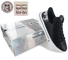 Skechers x Snoop Dogg - Slip-ins One OG - Vyriški sportbačiai Batai Juodi 251016-BKW ORIGINALUS EU 42 US 9 juoda