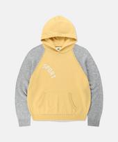 Sun Love Sport Knit Hoodie Yellow L