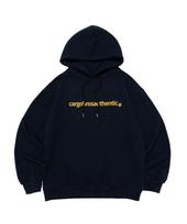 Cargo Bros For Woman Vintage Authentic Logo Hoodie (Navy/Yellow) Xl (Fleece-Lined)