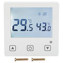AC220V Termostatas Vandens Grindų Šildymas Oro Kondicionierius Temperatūros Reguliatorius su Jutikliniu Ekranu